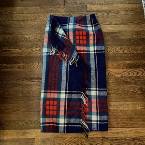 Vintage Ralph Lauren wool wrap skirt